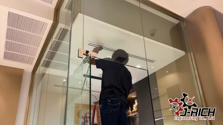 ตรวจสอบ ระบบท่อส่งลมเย็น ธนาคารกรุงศรีฯ