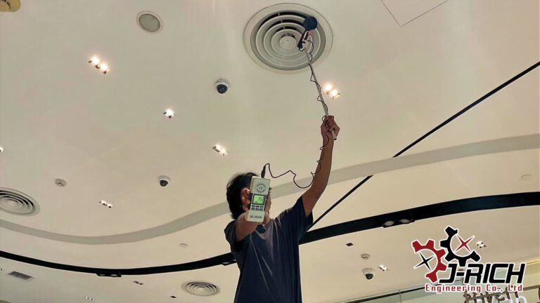 ตรวจสอบ ระบบท่อส่งลมเย็น ธนาคารกรุงศรีฯ