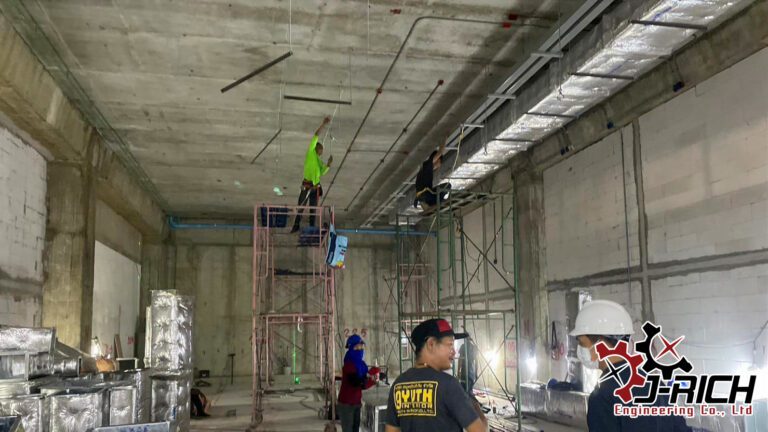 ติดตั้ง งานระบบ MEP เดอะมอลล์บางแค - MEP Installation at The Mall Bangkae