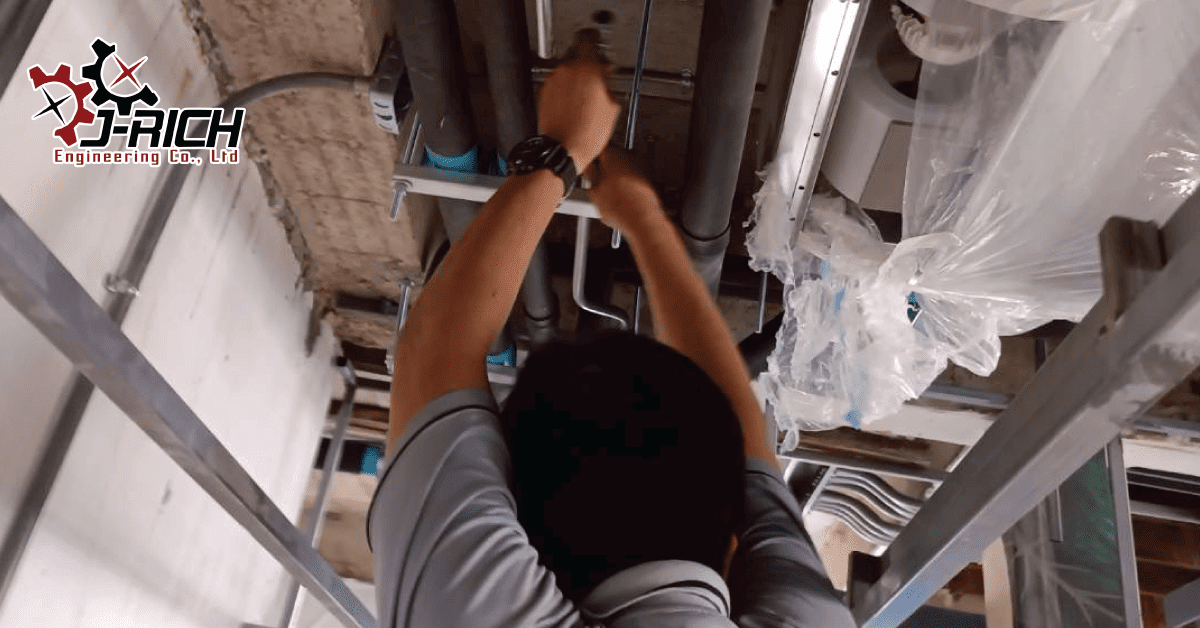 ระบบปรับอากาศ vrv ร้านอาหารย่านเอกมัย - Installation of a VRV Air Conditioning System for a Restaurant in the Ekkamai District